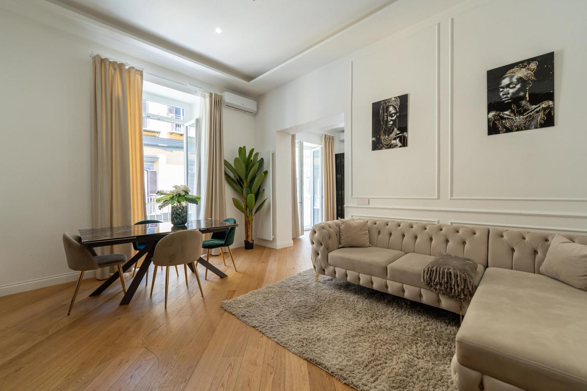 Aristocrat Chiaia Bridge Apartment Napoli Ngoại thất bức ảnh